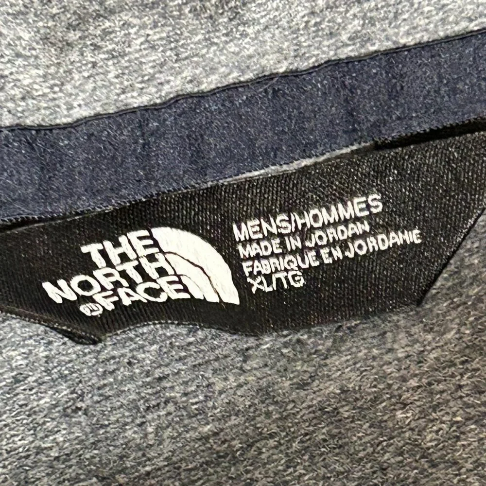The North Face Pullover Mens XL Gray Bud Light NEXT Beer 1/4 Zip Fleece